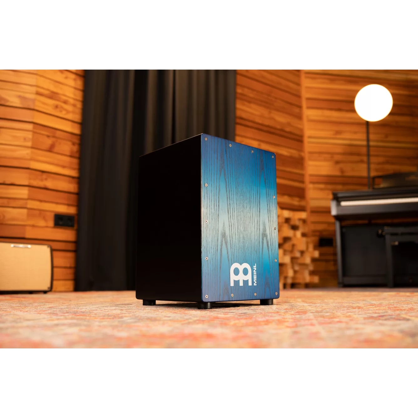 Meinl MCAJ100BK-PBF Frontplate Cajon (Pacific Blue Fade) 10