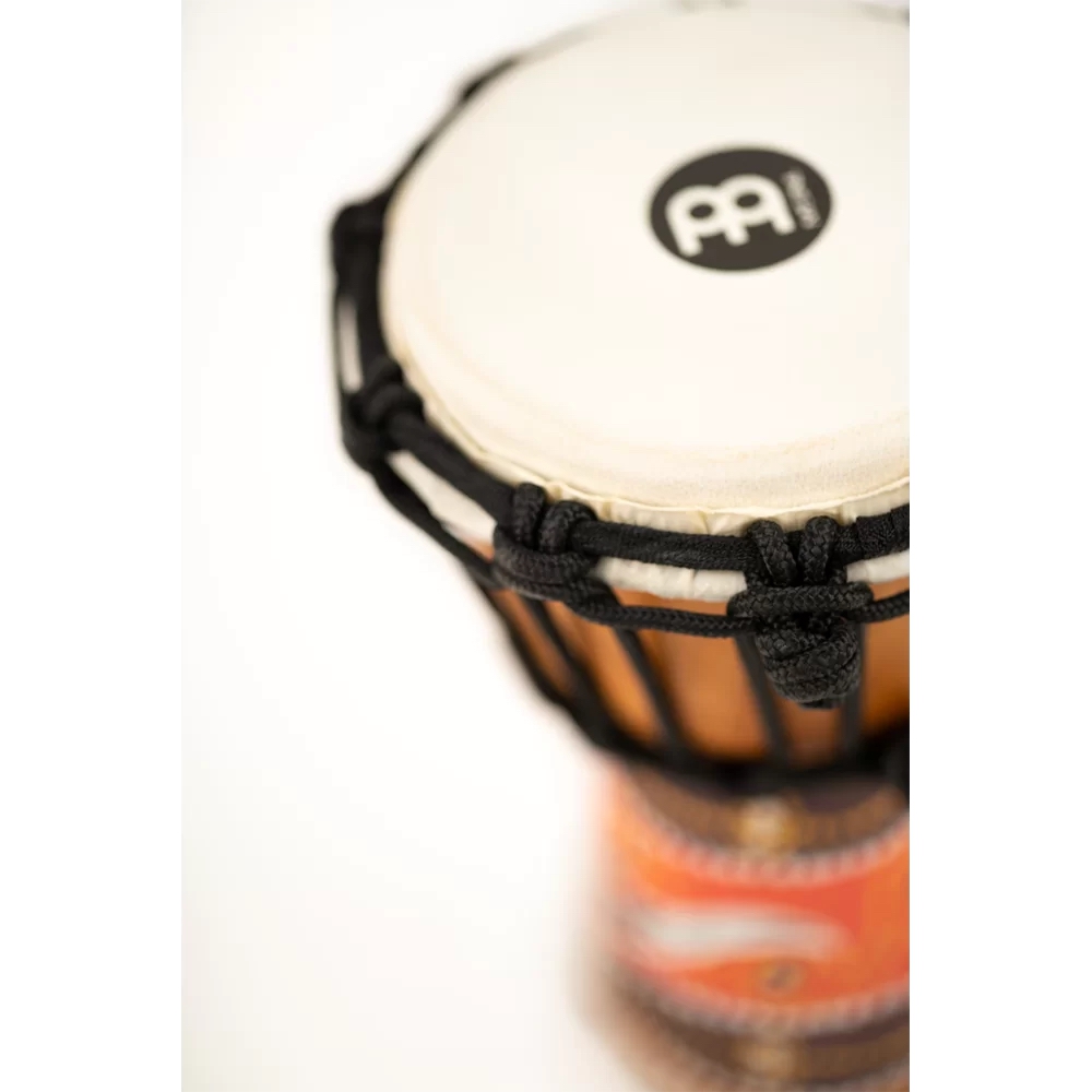 Meinl HDJ5-XXS African Style XX-Small Djembe (Brown Python Design) 3