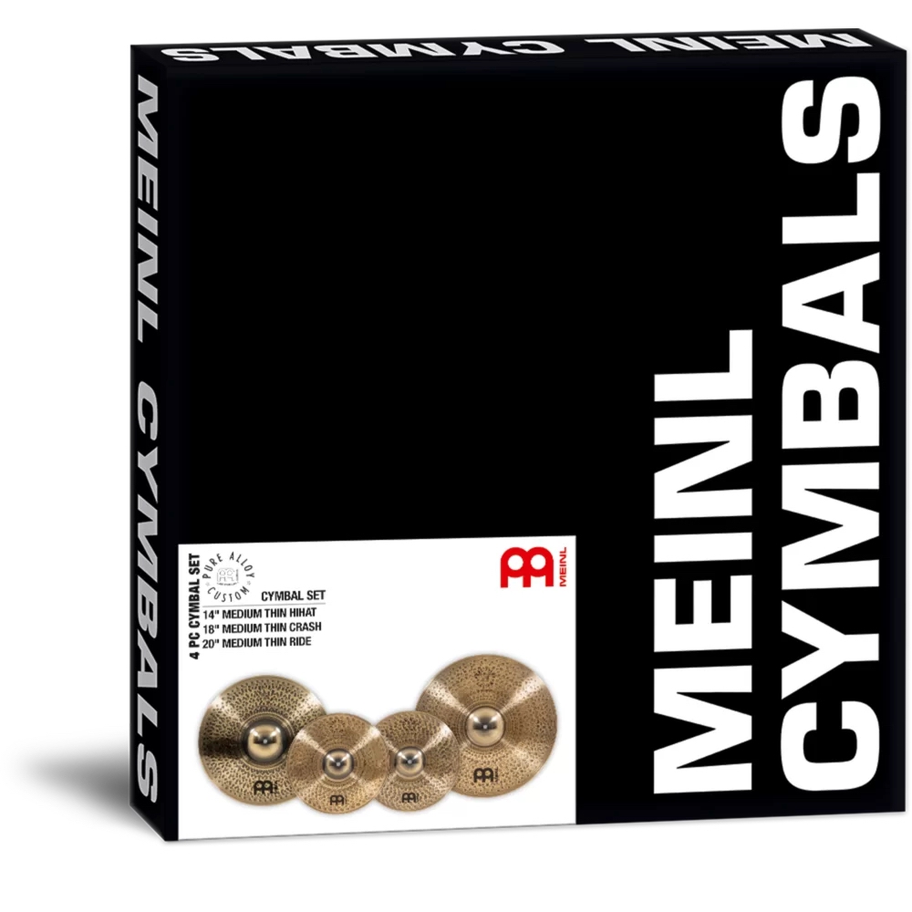 Meinl 14"-18"-20" Pure Alloy Custom Zil Seti 3