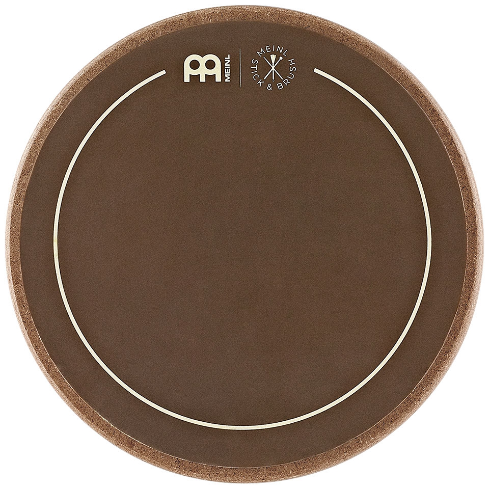 Meinl SB508 6" Practice Pad (Stick & Brush) 1