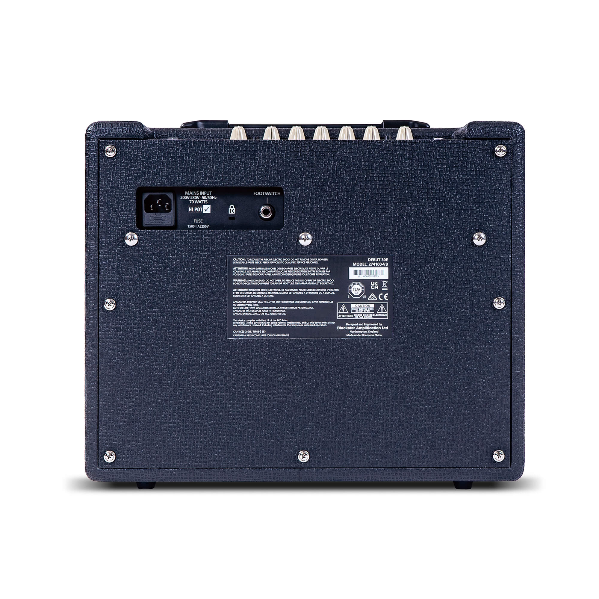 Blackstar DEBUT-30E 12" 30-Watt Combo Amfi (Siyah) 5