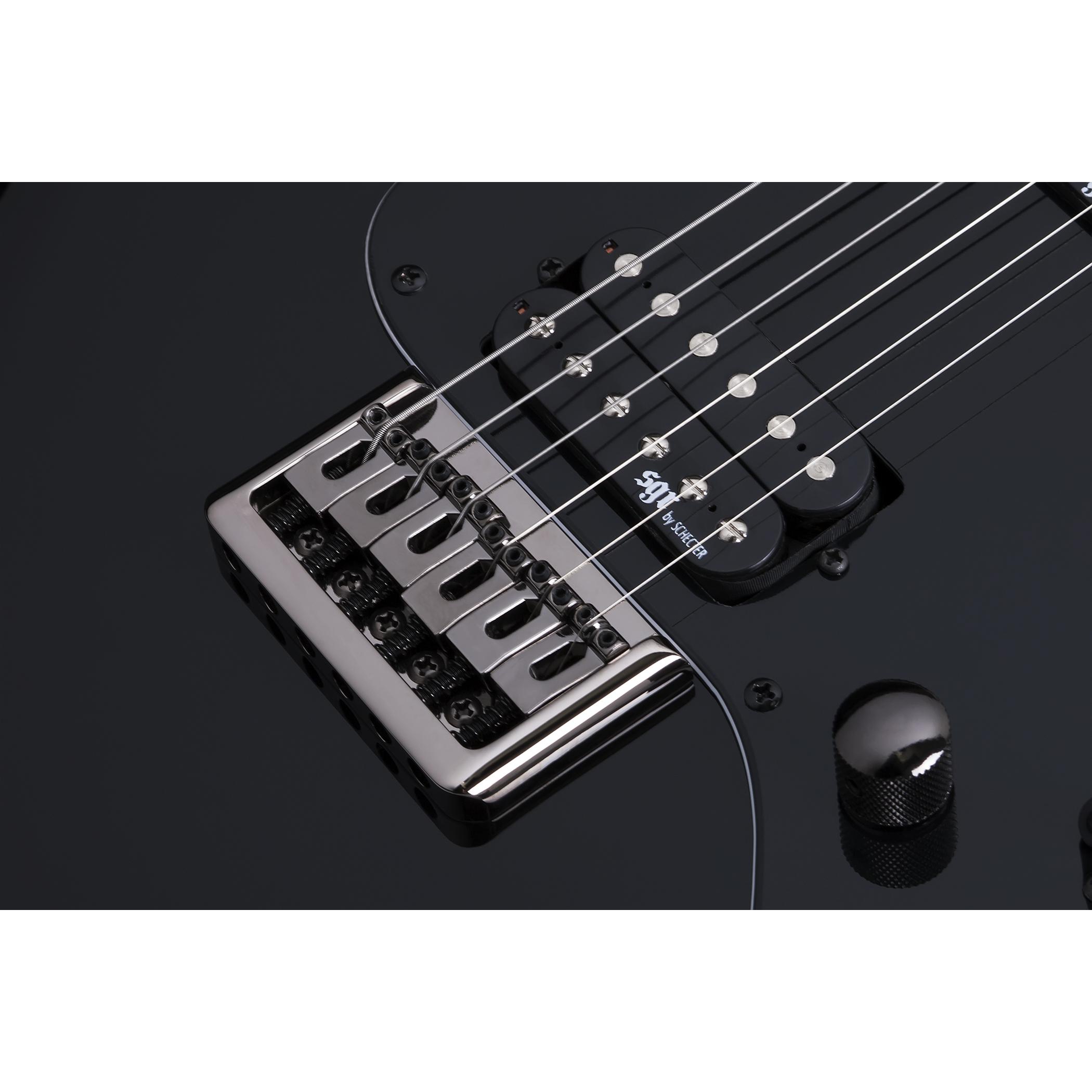 Schecter BANSHEE-6 SGR Elektro Gitar (Mat Siyah) 5