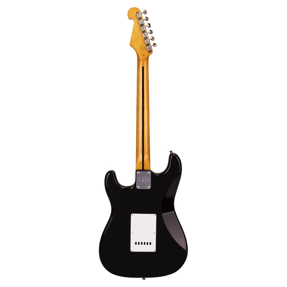SX Stratocaster Elektro Gitar (Black) 2