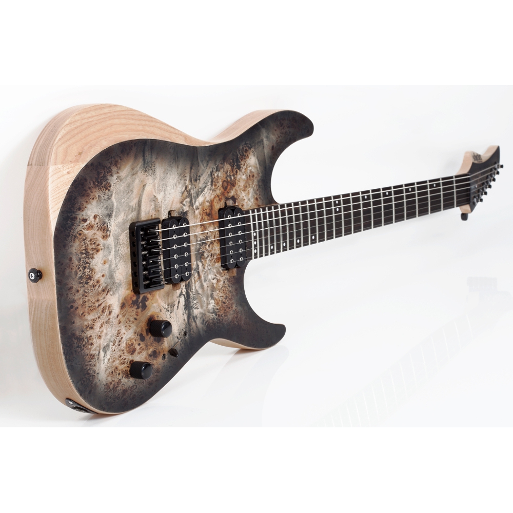 Schecter Reaper-6 Elektro Gitar (Satin Charcoal Burst) 2