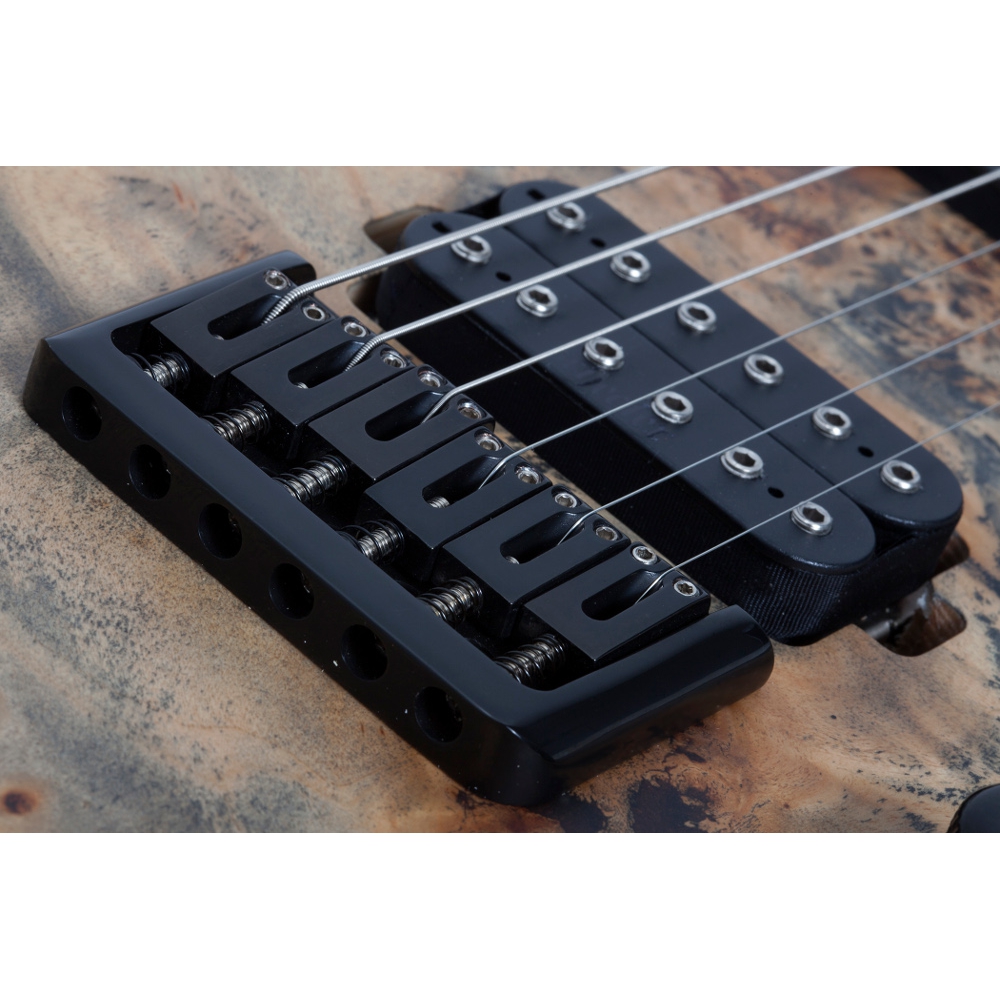 Schecter Reaper-6 Elektro Gitar (Satin Charcoal Burst) 4