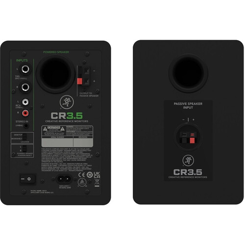 Mackie CR3.5  Aktif Multimedya Monitör Hoparlör (Çift) 4