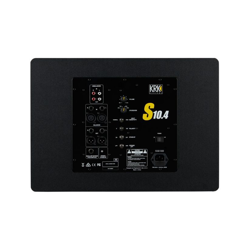 KRK S10.4 10" Studio Subwoofer 3