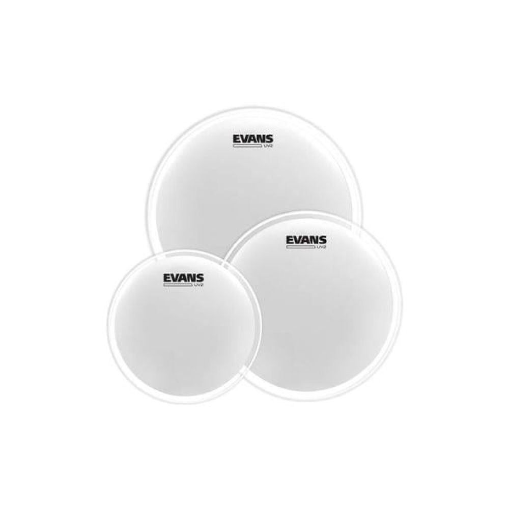 Evans Etp-Uv2-R Deri Seti (10+12+16) Tom Kumlu Rock Kit 2