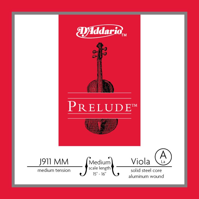 DADDARIO J911MM VİYOLA TEK TEL, PRELUDE, (15\ 1
