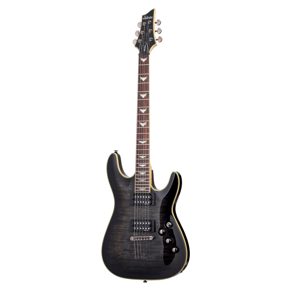 Schecter Omen Extreme 6 Elektro Gitar (See-Thru Black) 1