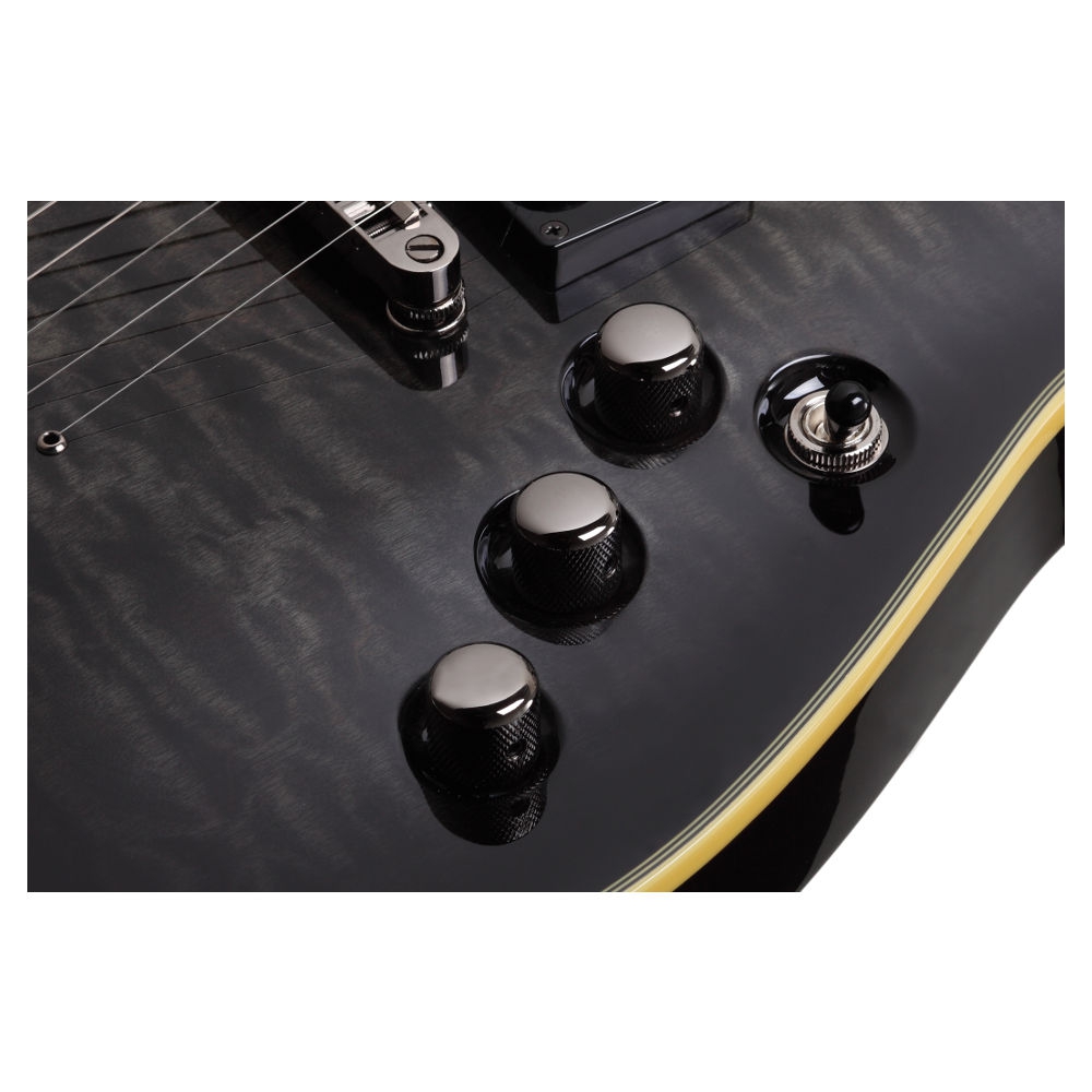 Schecter Omen Extreme 6 Elektro Gitar (See-Thru Black) 5