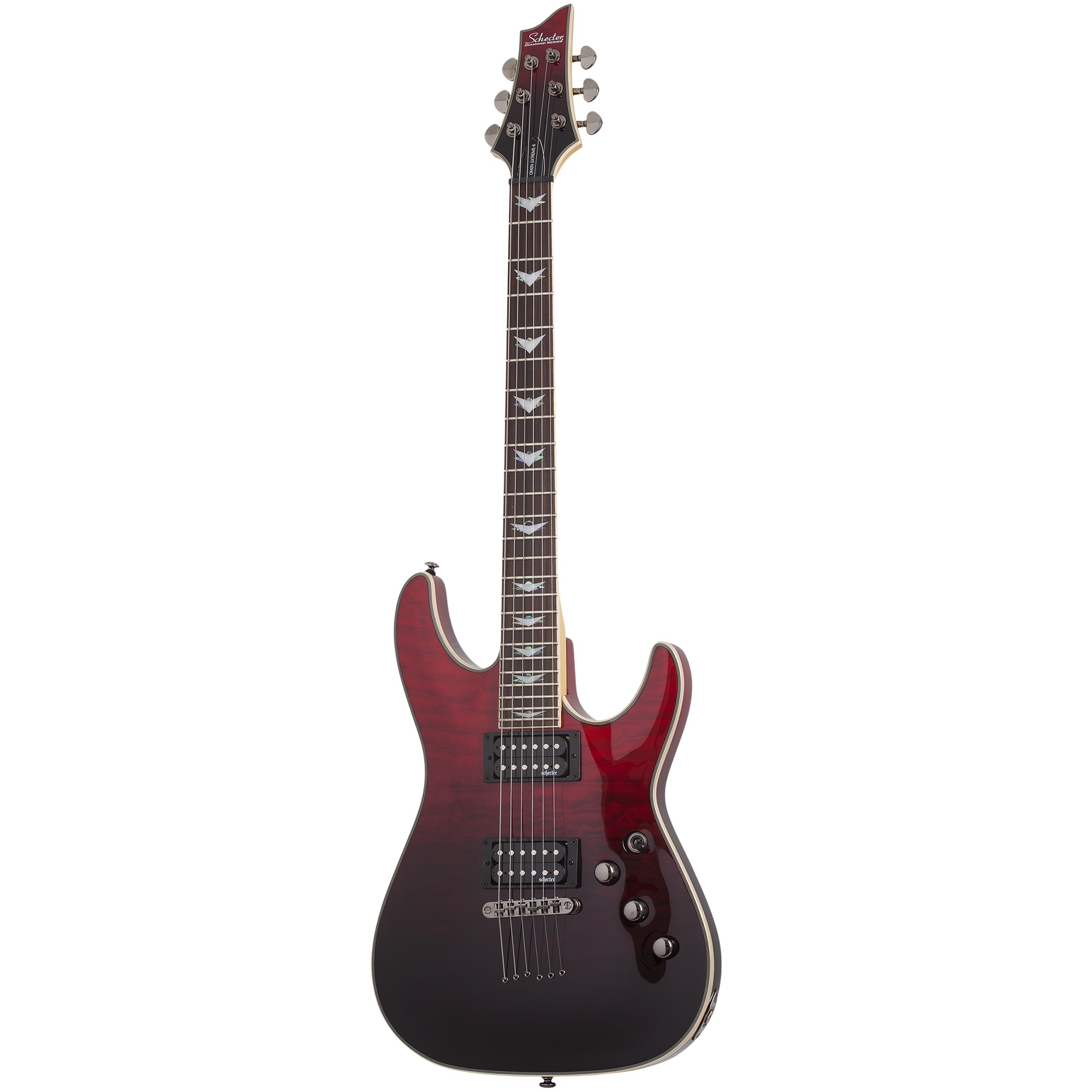Schecter Omen Extreme-6 Elektro Gitar (Blood Burst) 1