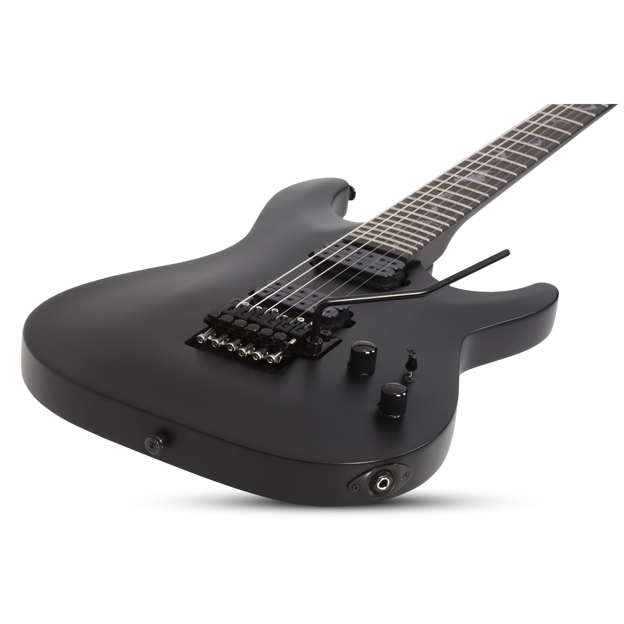 Schecter Damien-6 FR Elektro Gitar (Mat Siyah) 2