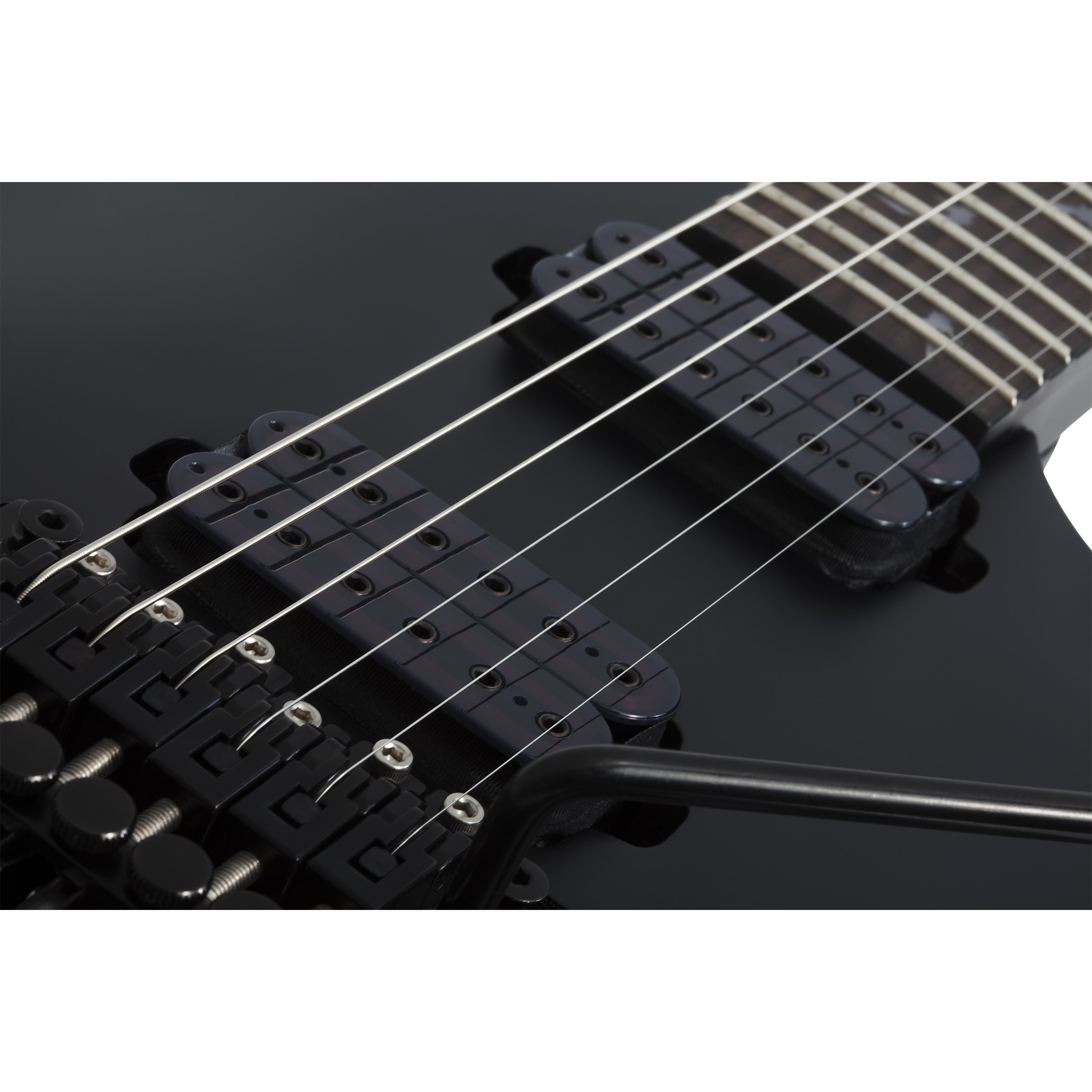Schecter Damien-6 FR Elektro Gitar (Mat Siyah) 4