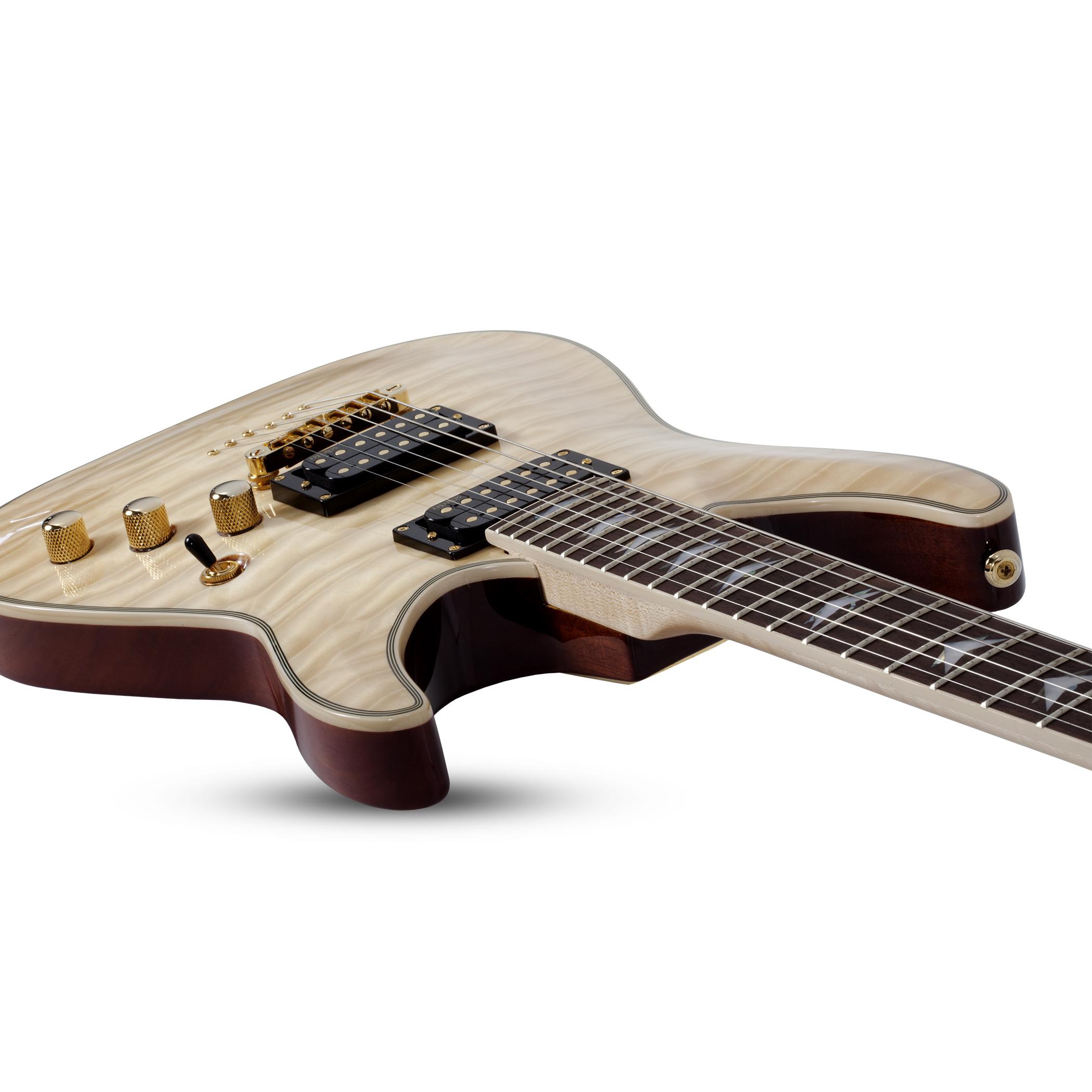 Schecter Omen Extreme-6 Elektro Gitar (Gloss Natural) 3