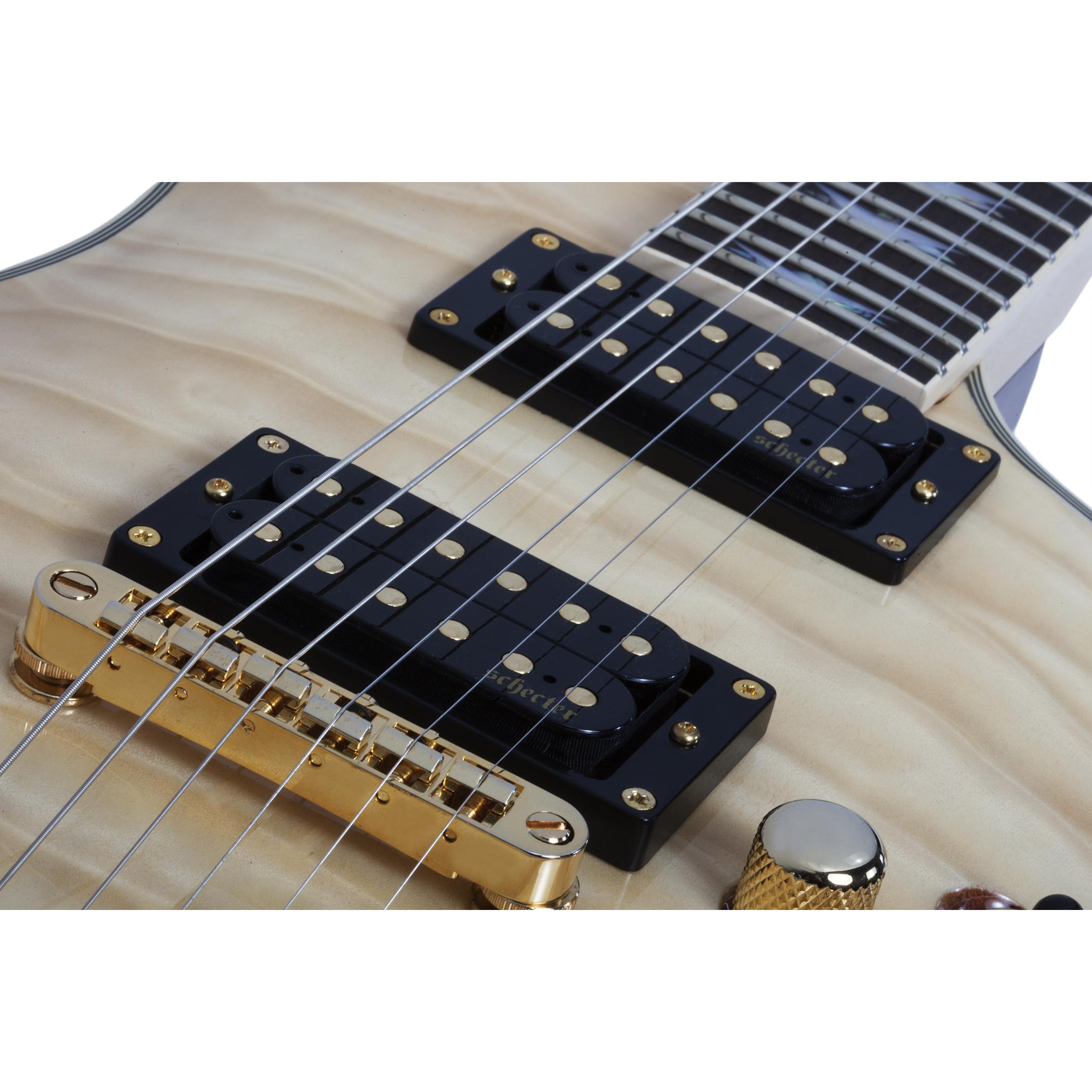 Schecter Omen Extreme-6 Elektro Gitar (Gloss Natural) 4
