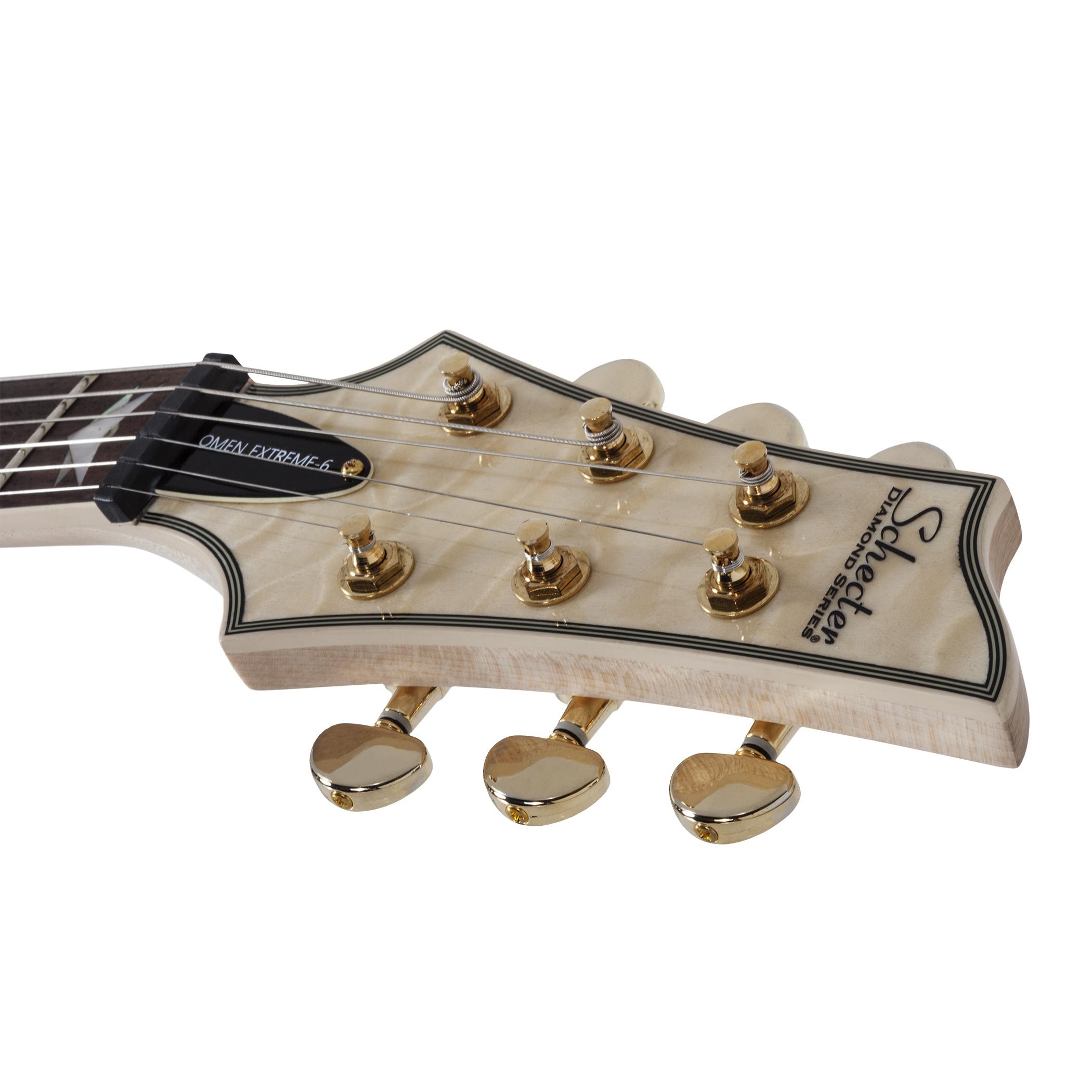 Schecter Omen Extreme-6 Elektro Gitar (Gloss Natural) 7