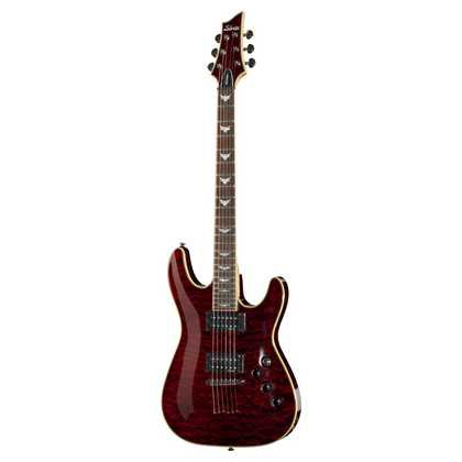 Schecter Omen Extreme 6 Elektro Gitar (Crimson Red Burst) 1