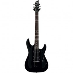 Schecter Omen 6 Elektro Gitar (Gloss Black) 2