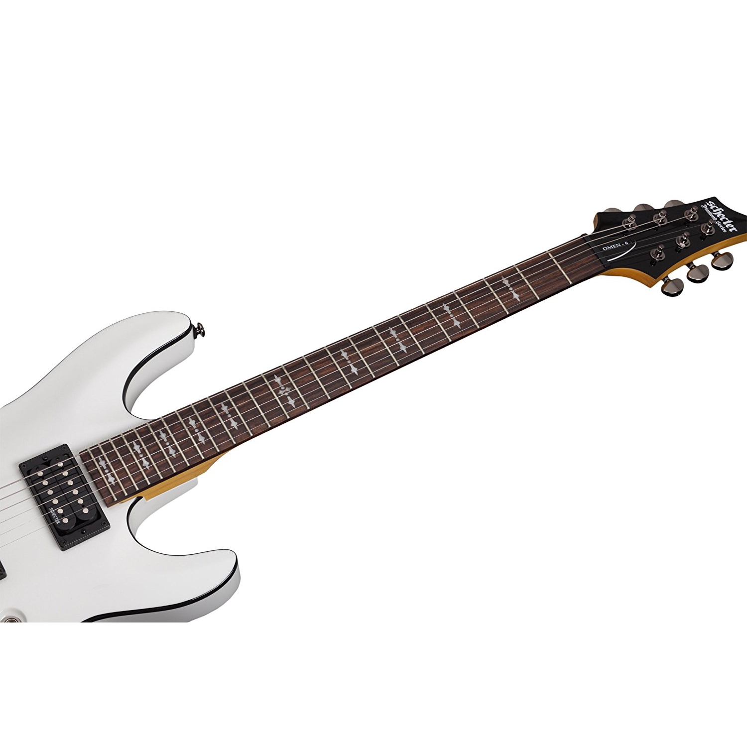 Schecter Omen 6 Elektro Gitar (Vintage White) 5