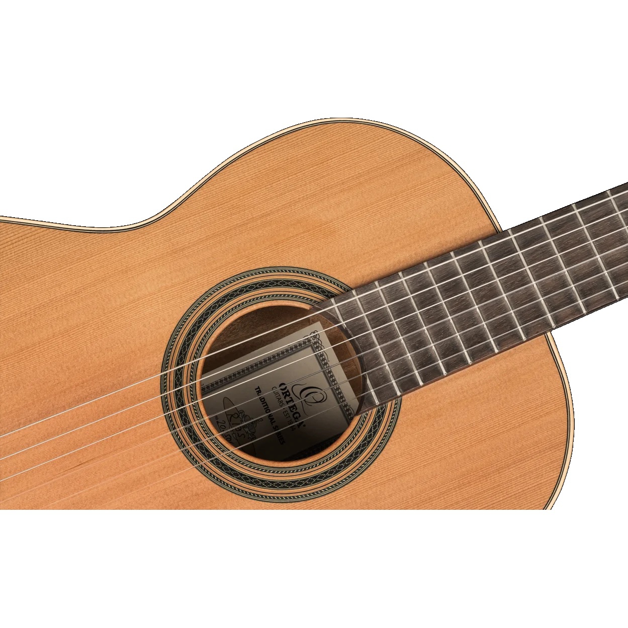 Ortega R19G Traditional Series Klasik Gitar (Natural) 4