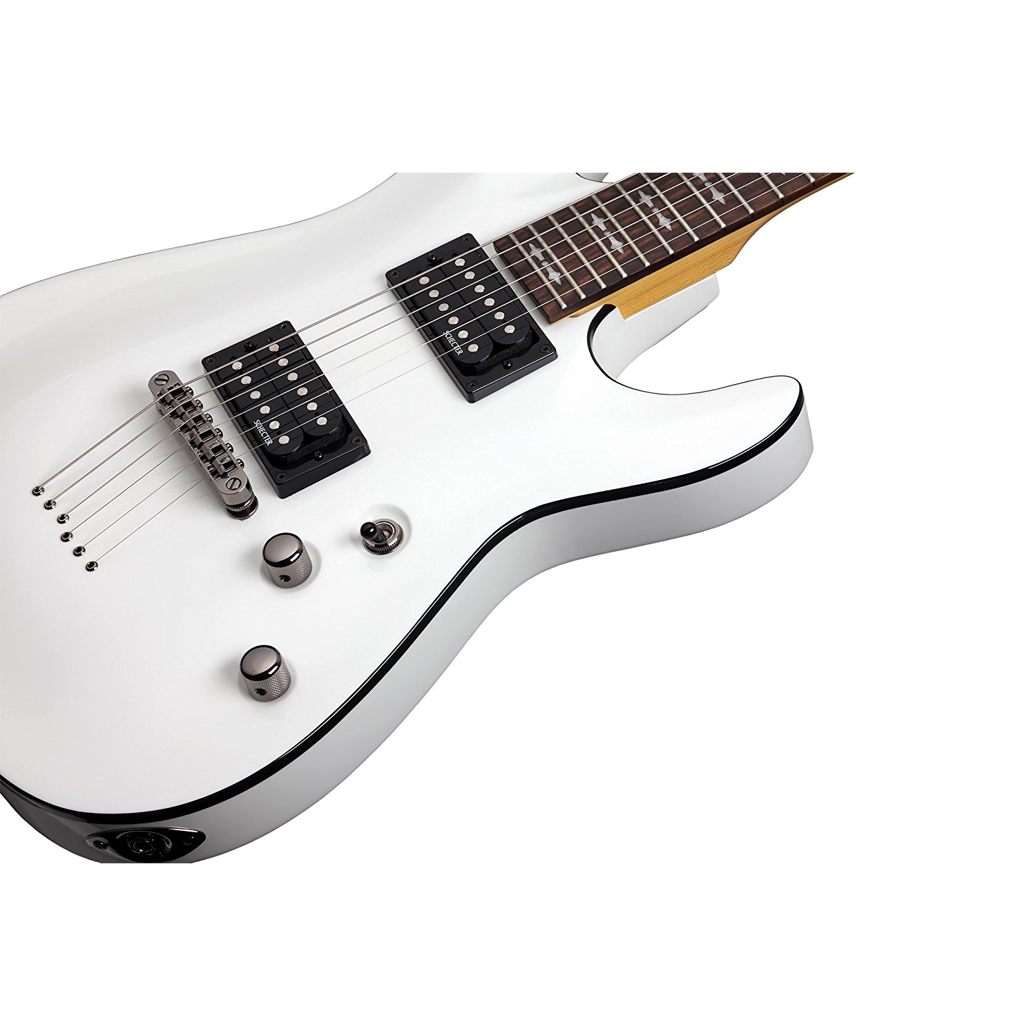 Schecter Omen 6 Elektro Gitar (Vintage White) 3
