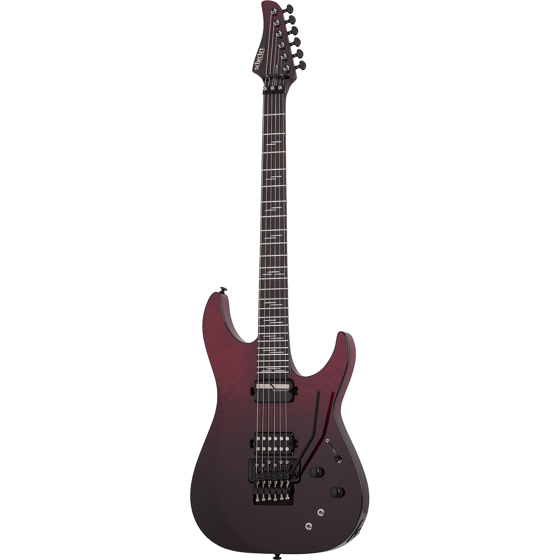 Schecter Reaper-6 FR S Elite Series Elektro Gitar (Blood Burst) 1
