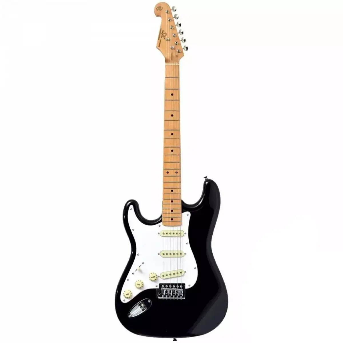 SX SST57+ Solak Elektro Gitar (Siyah) 1