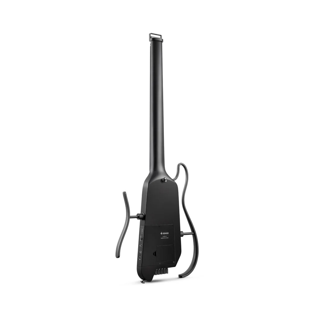 Donner Hush-X Headless Traveller Elektro Gitar (Siyah) 3