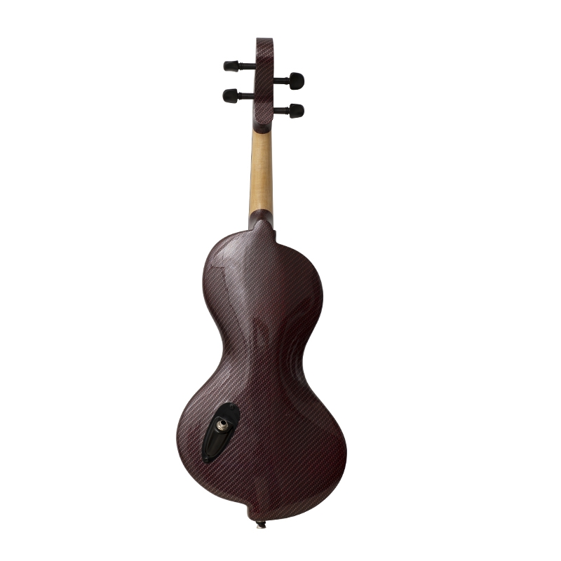 Kinglos CWDS-R1311 Dark Red Carbon Fiber4/4 Elektro Keman 5