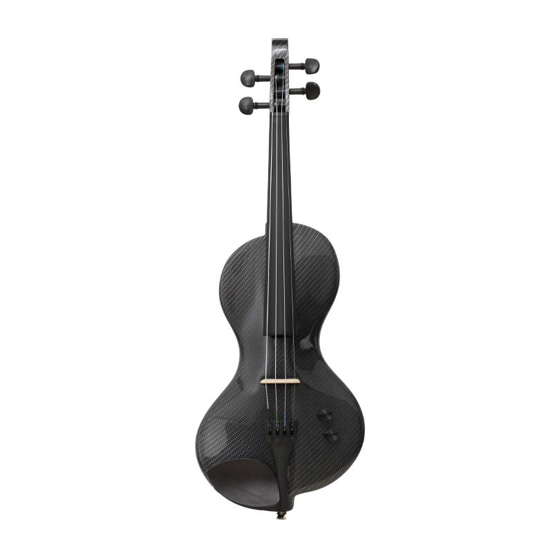 Kinglos CWDS-1311 Siyah Carbon Fiber 4/4 Elektro Keman 1