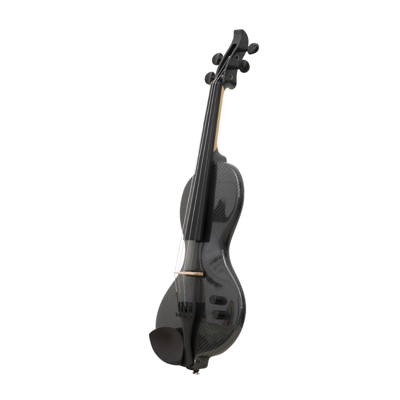 Kinglos CWDS-1311 Siyah Carbon Fiber 4/4 Elektro Keman 2
