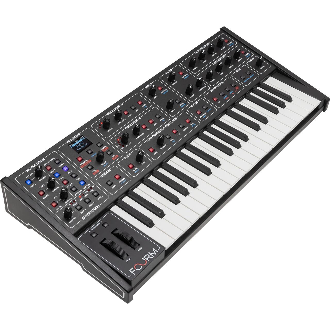 Sequential Fourm Compact Polyphonic Analog Synthesizer 3