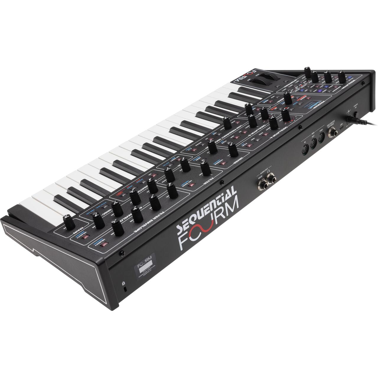 Sequential Fourm Compact Polyphonic Analog Synthesizer 4