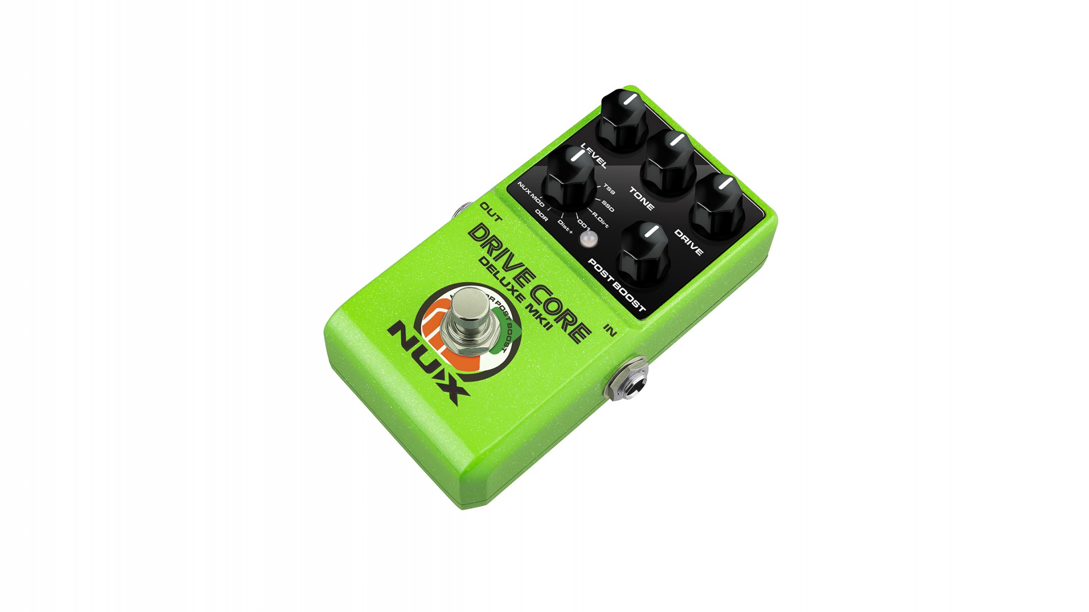 NUX Drive Core Deluxe MKII Overdrive ve Distortion Pedalı 2