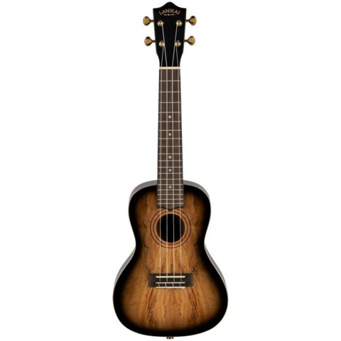Laniikai Limited Edition SMBB-CX Spalted Maple Concert Ukulele 1