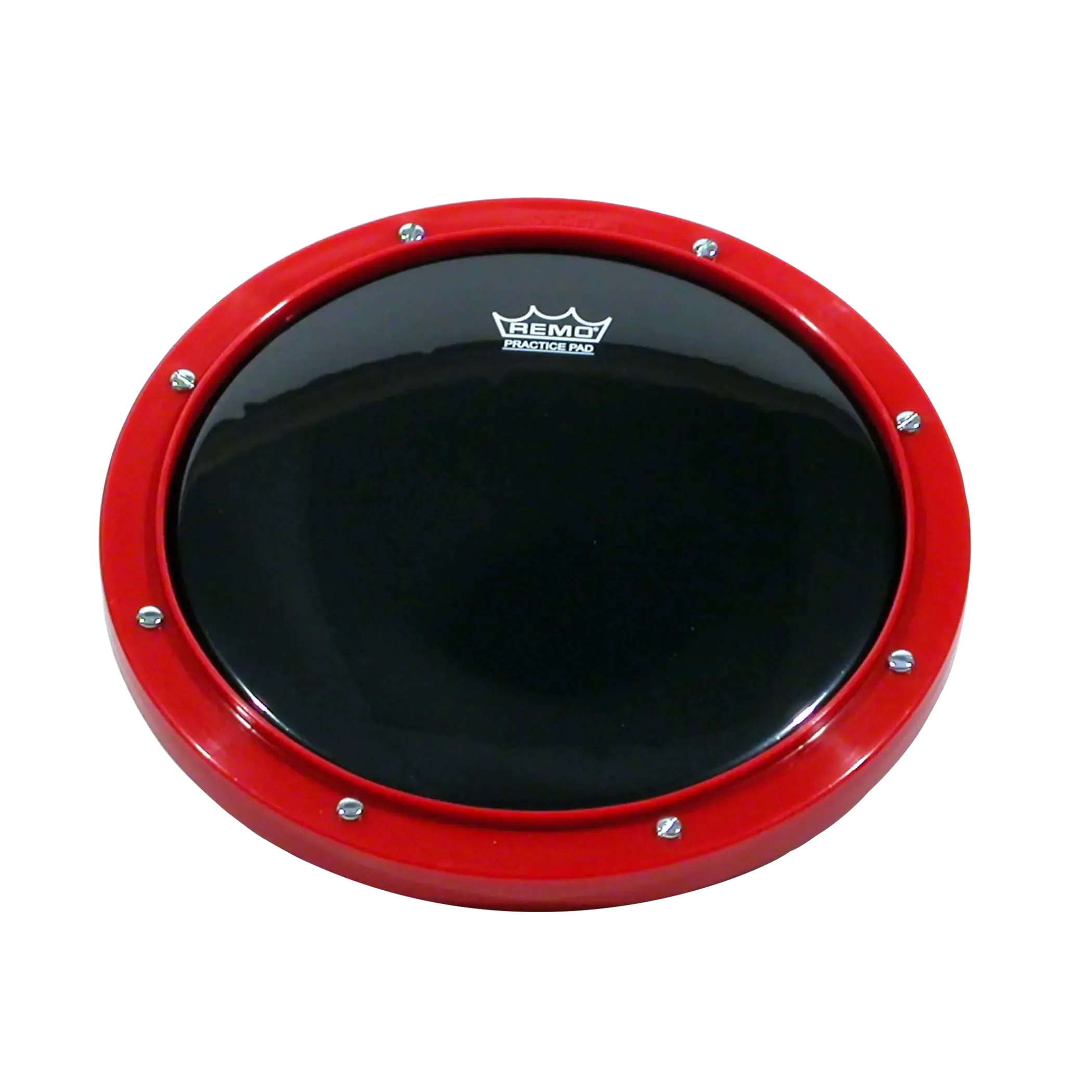 REMO PRACTICE PAD AMBASSADOR EBONY 8 inç Kırmızı 1