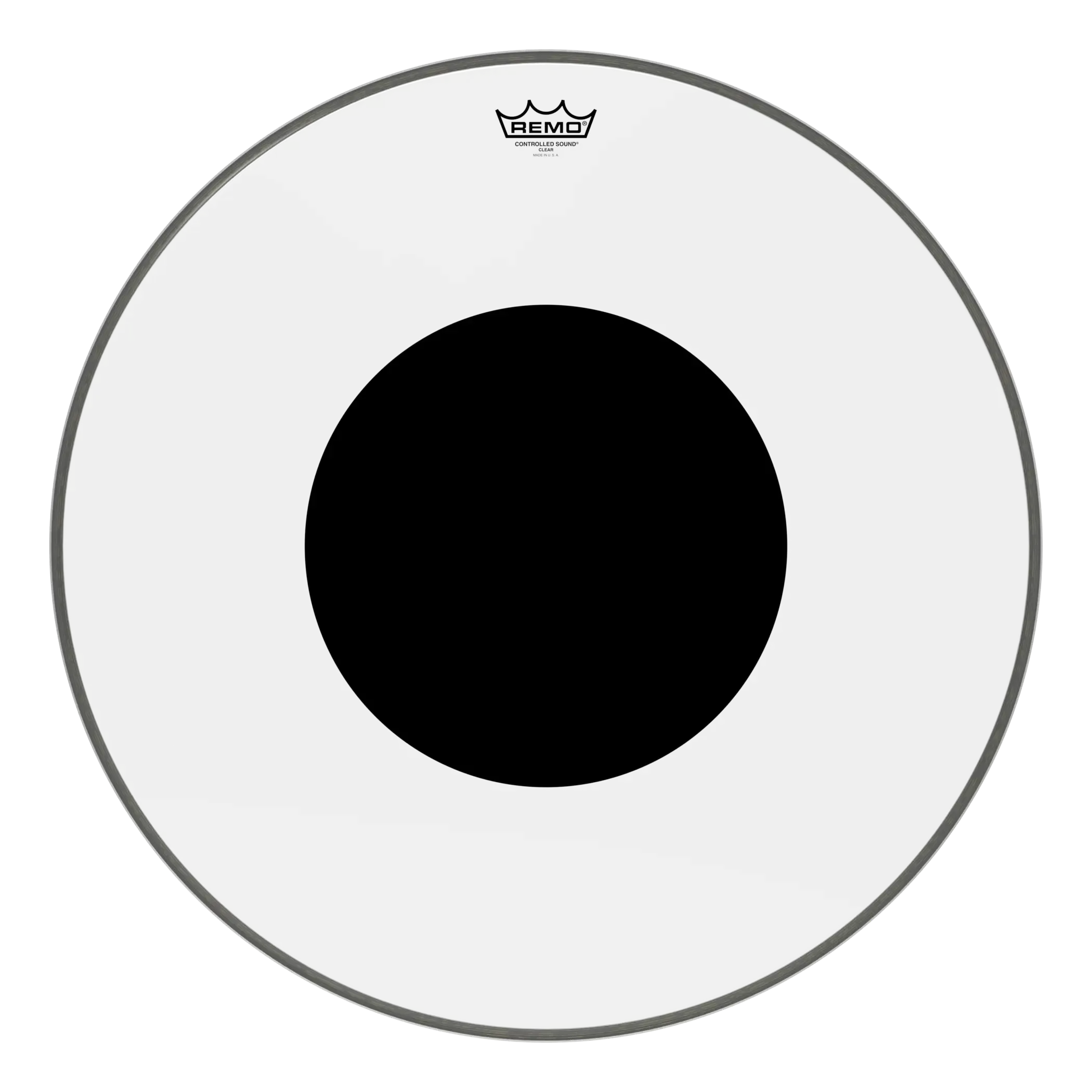 Remo Controlled Sound® Clear Black Dot™ 14 İnç Davul Derisi 1