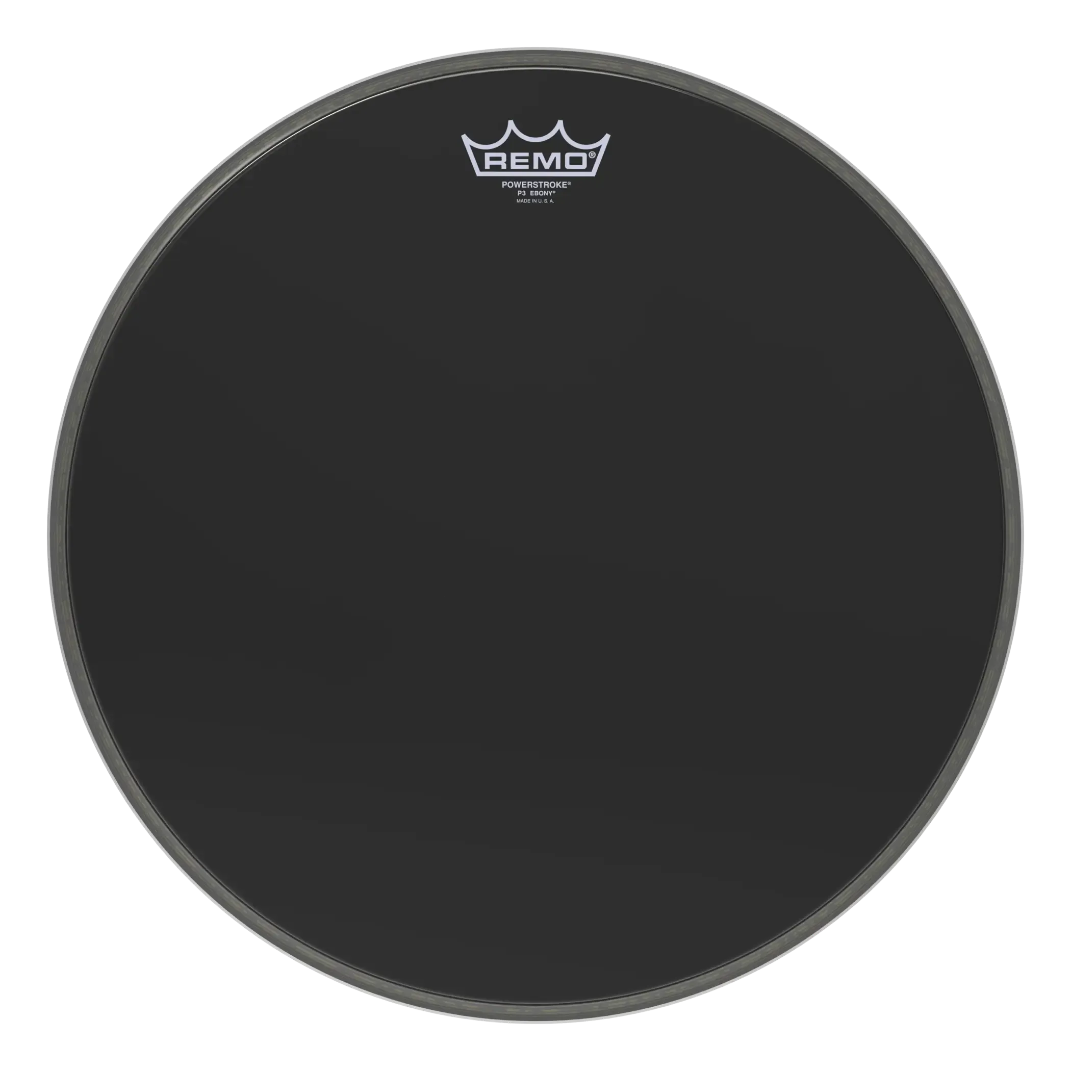 REMO P3-1016-ES POWERSTROKE®3 EBONY 16 İnç Bas Davul Derisi 1