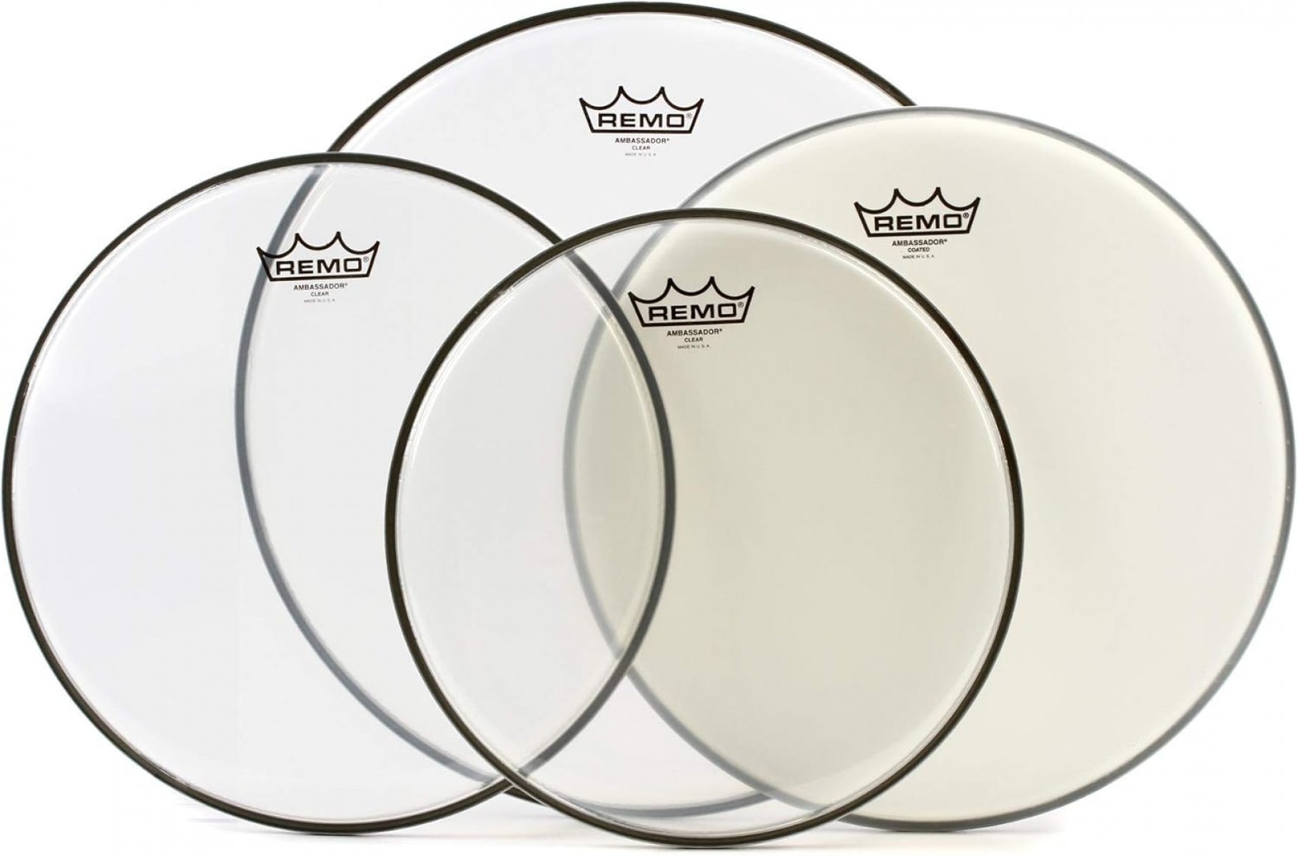REMO PROPACK (12,13,16 CLEAR BA + 14 COATED BA) Deri Seti 1