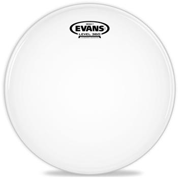 EVANS B08RES7 8" DERİ RESO7 TOM ALT KUMLU BEYAZ TEK KAT (7 MİL) 2