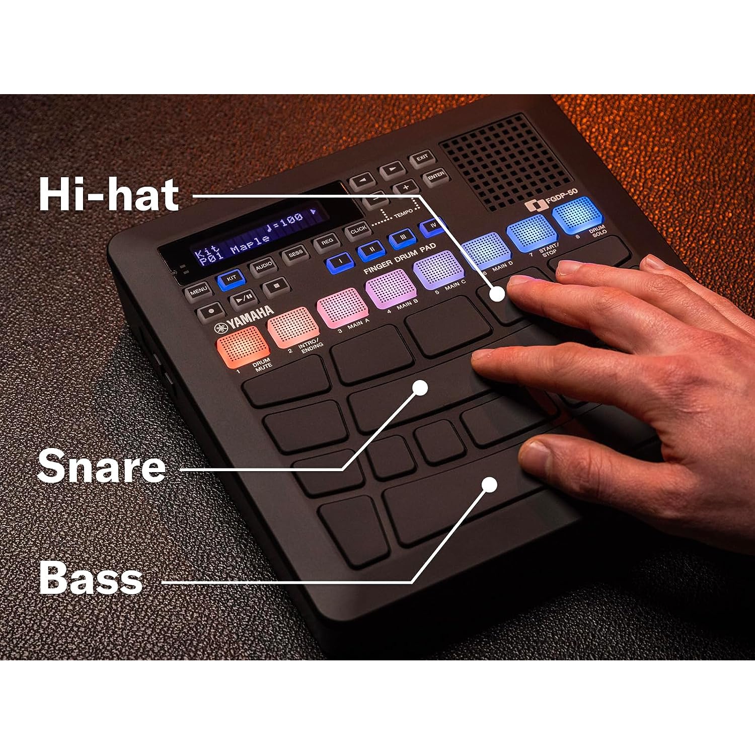 Yamaha FGDP-50 Finger Drum Pad Controller 4