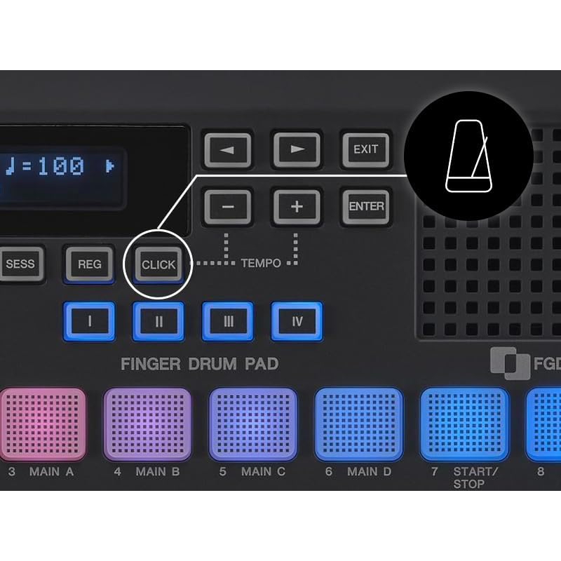 Yamaha FGDP-50 Finger Drum Pad Controller 6