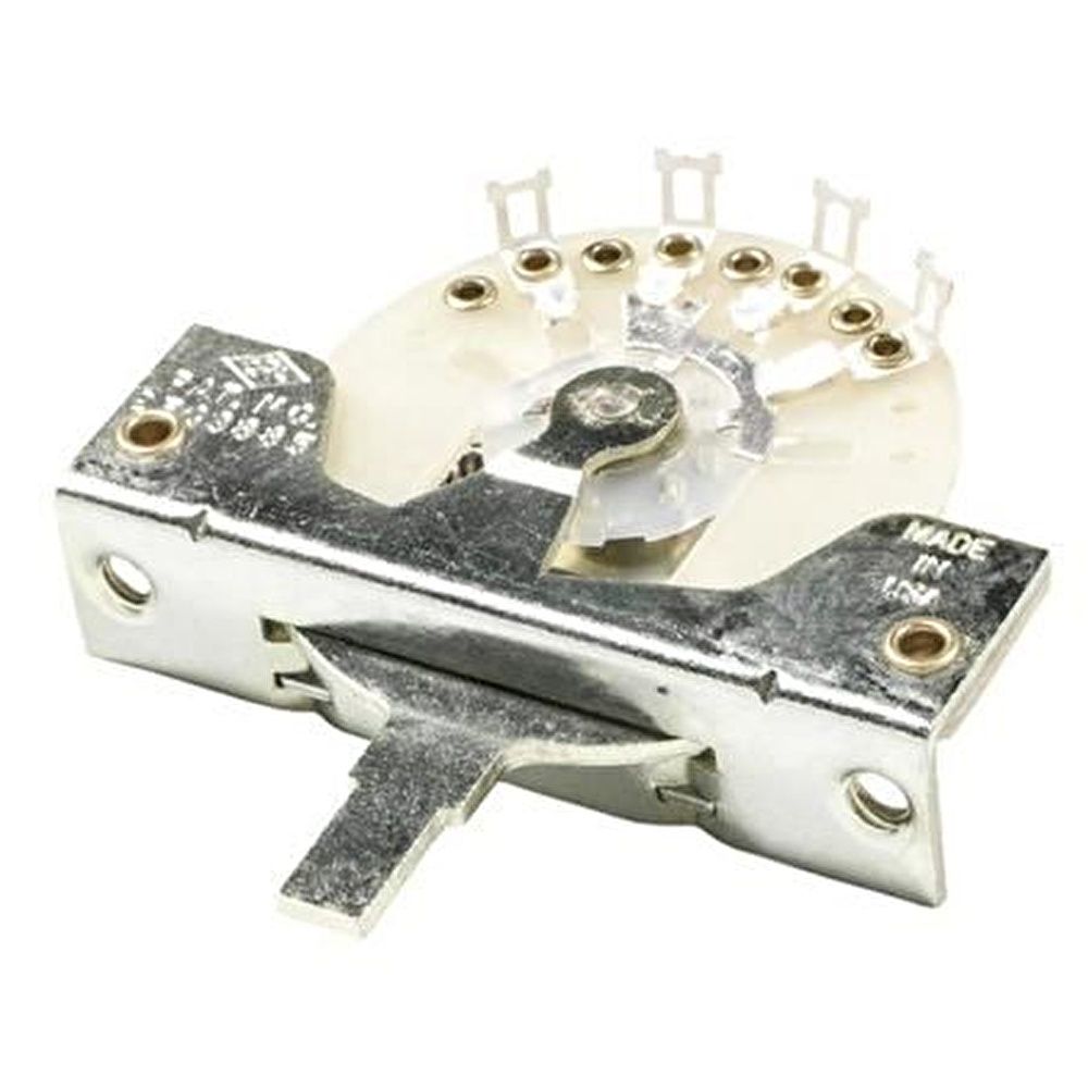 Fender Pure Vintage 3-Position Pickup Selector Switch with Mounting Hardware Yedek Parça 2