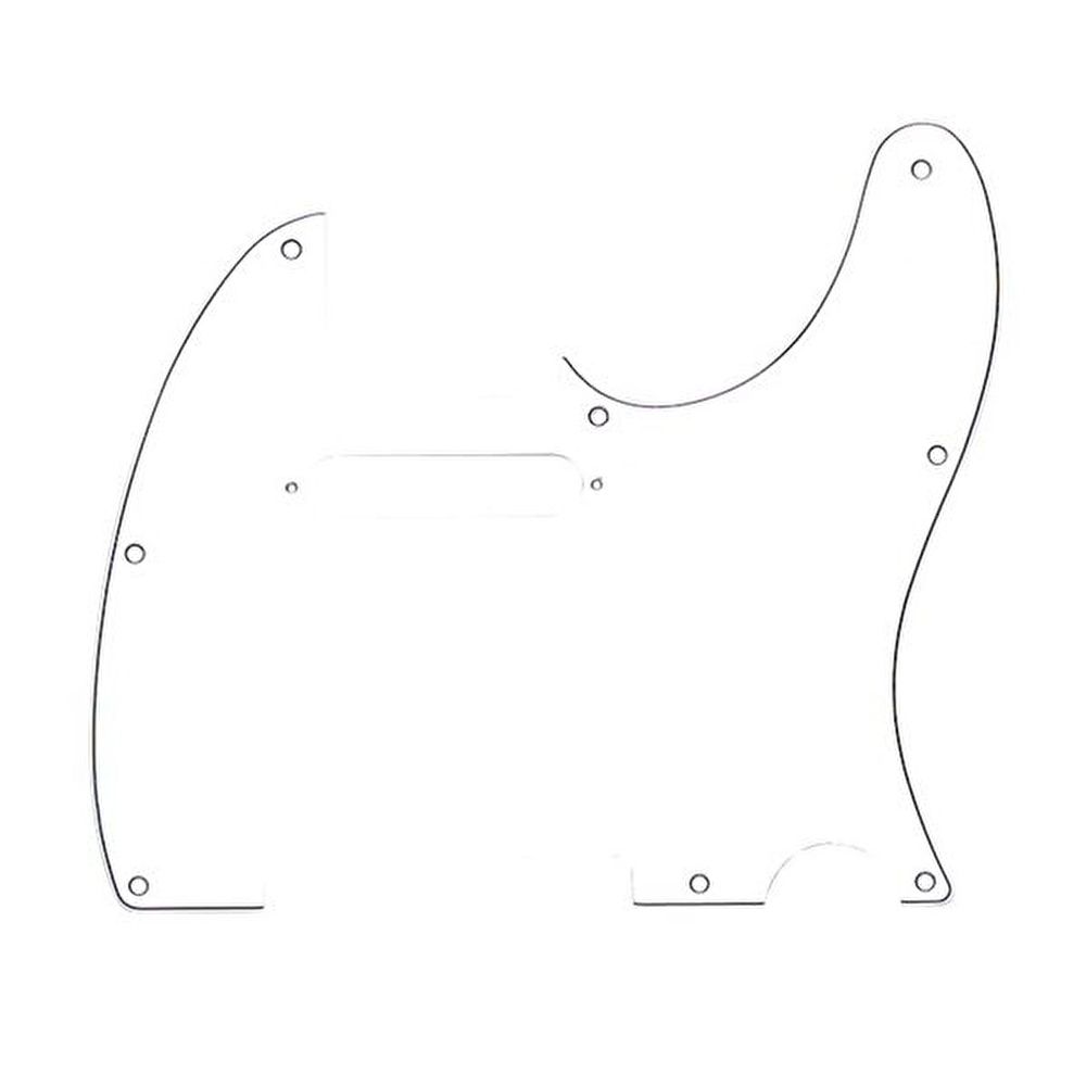 Fender Telecaster 8-Hole Mount White 3-Ply Pickguard 2