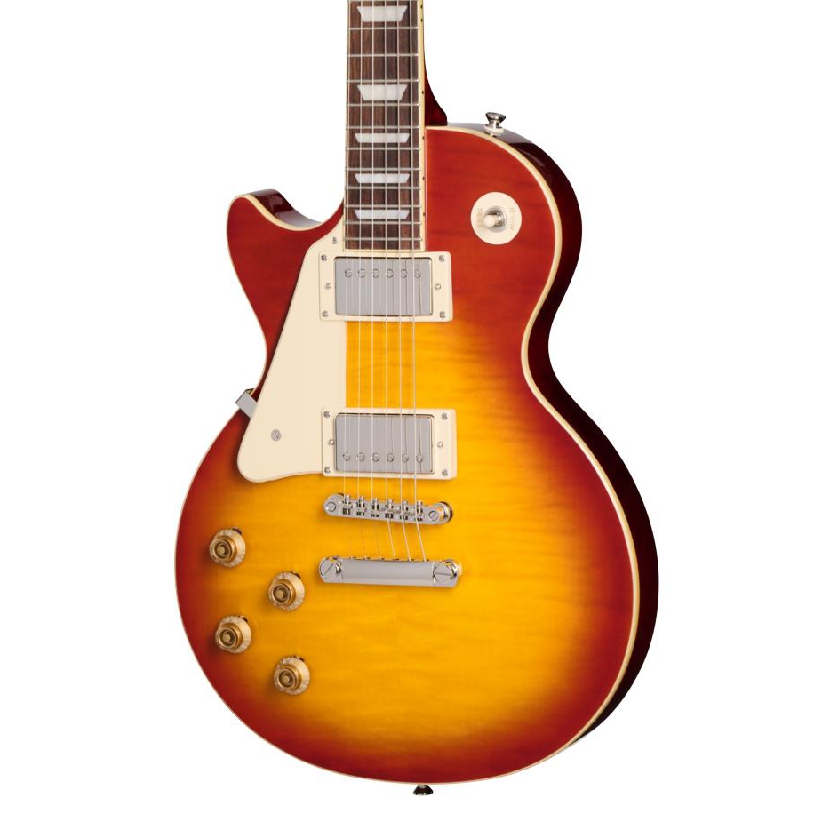 Epiphone Inspired by Gibson Les Paul Standard '50s Solak Elektro Gitar (Washed Cherry Sunburst) 2