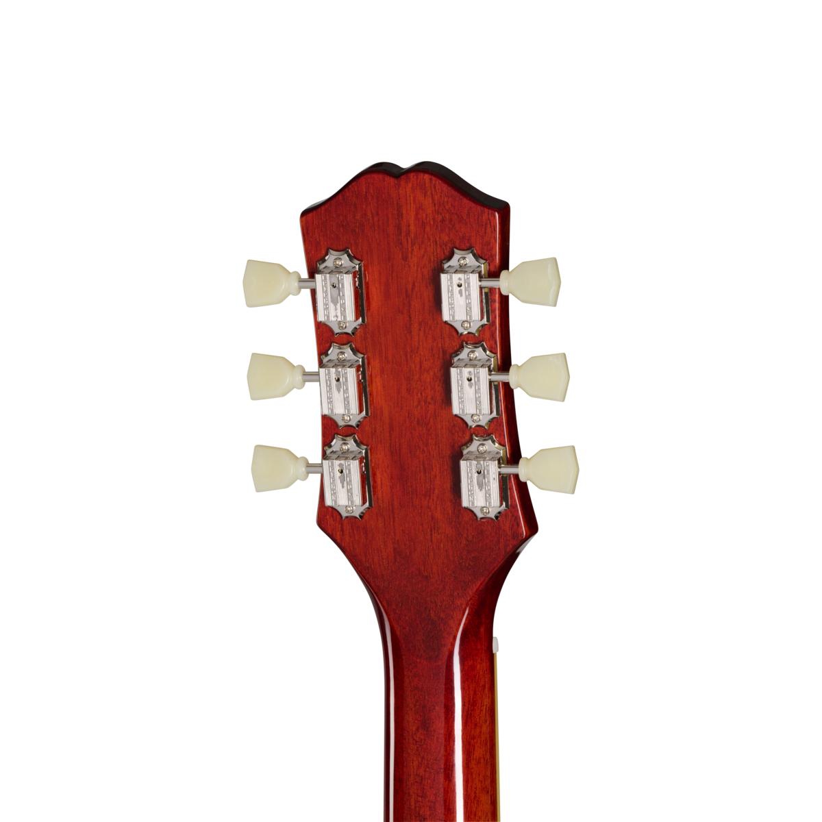 Epiphone Inspired by Gibson Les Paul Standard '50s Solak Elektro Gitar (Washed Cherry Sunburst) 4
