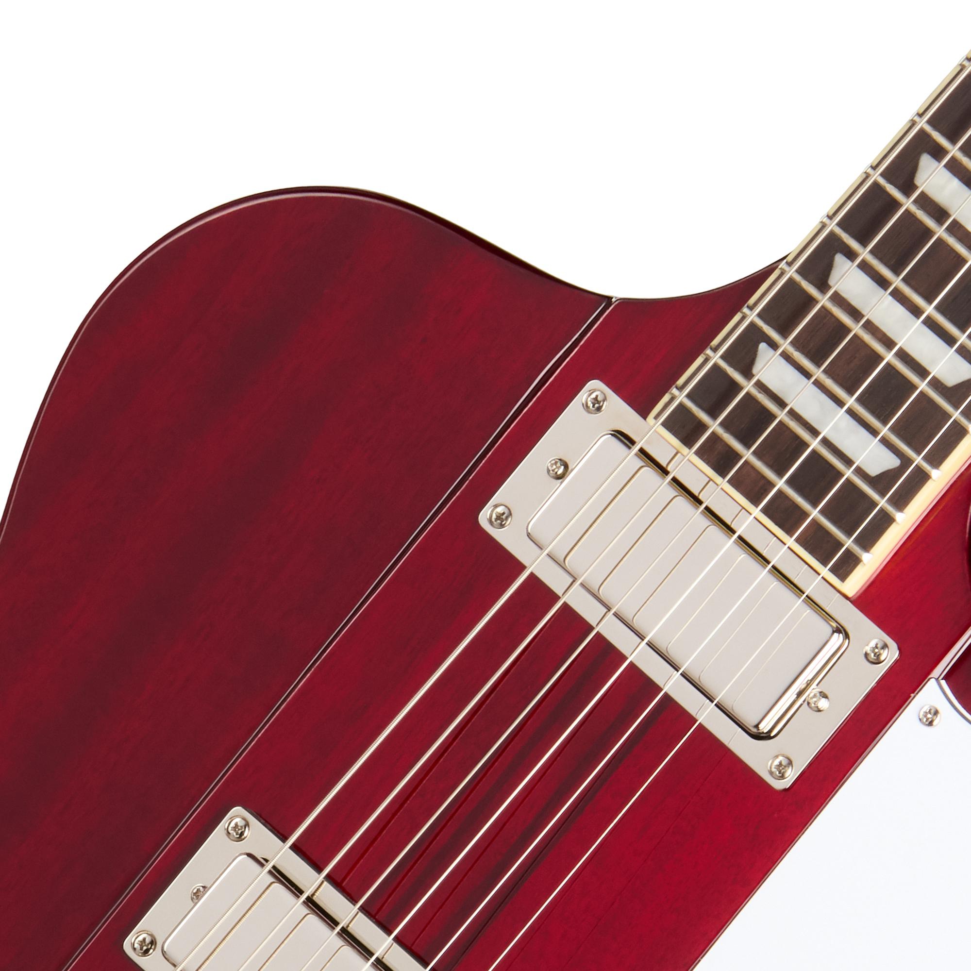 Epiphone Inspired by Gibson Firebird Elektro Gitar (Wine Red) 3