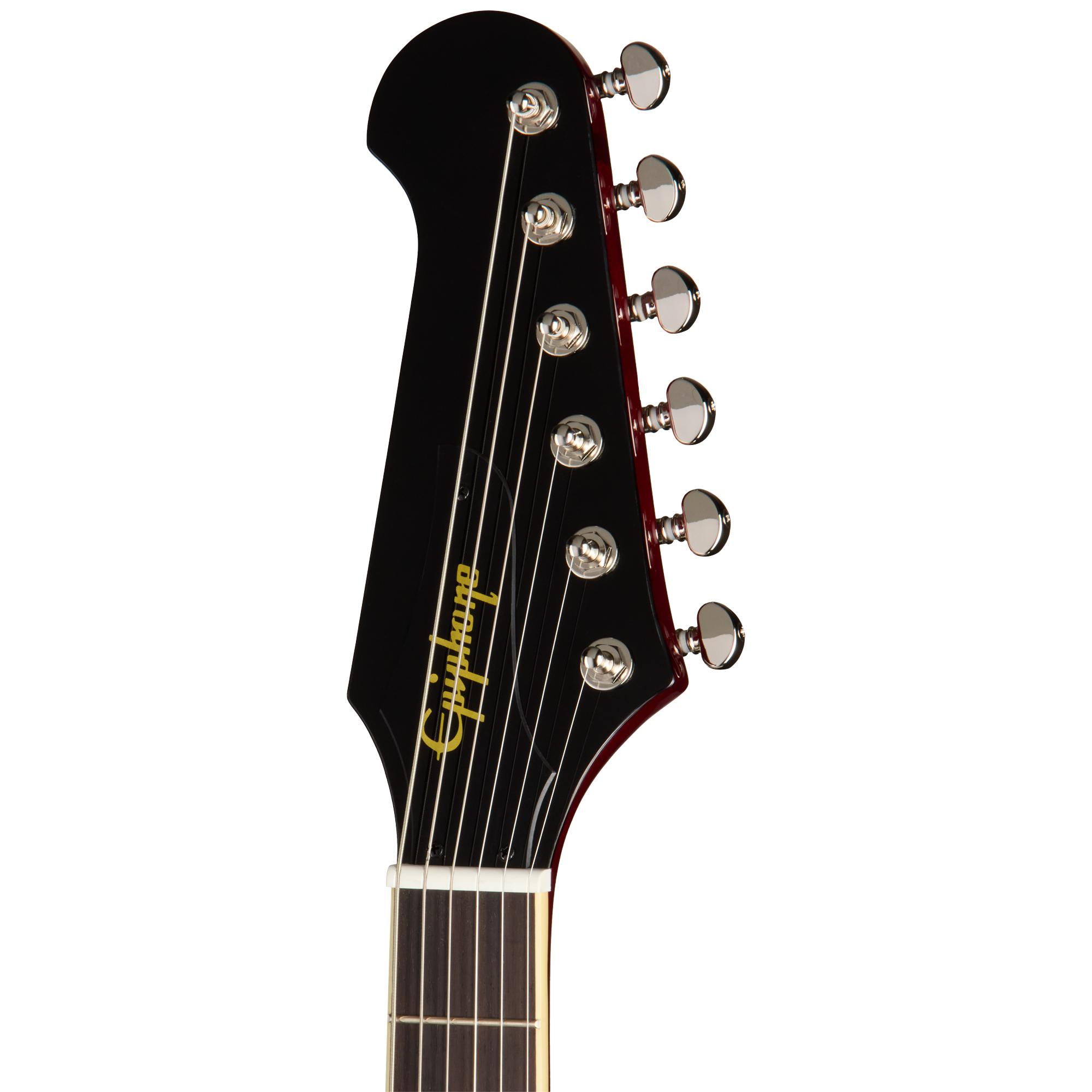 Epiphone Inspired by Gibson Firebird Elektro Gitar (Wine Red) 5