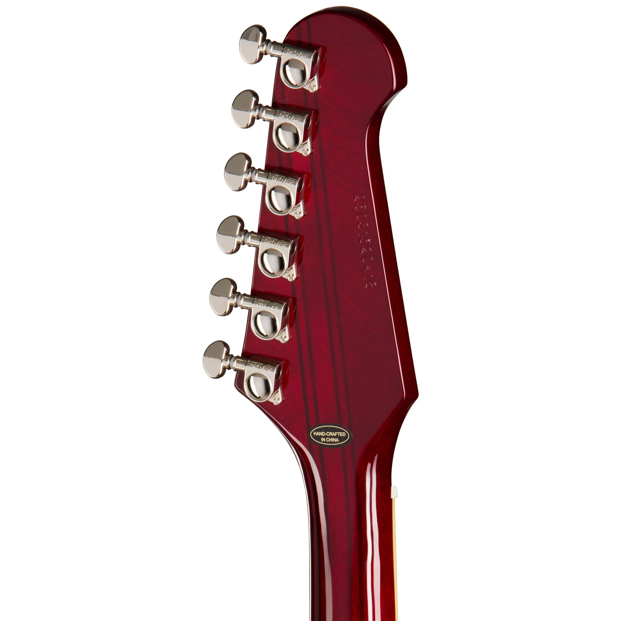 Epiphone Inspired by Gibson Firebird Elektro Gitar (Wine Red) 6